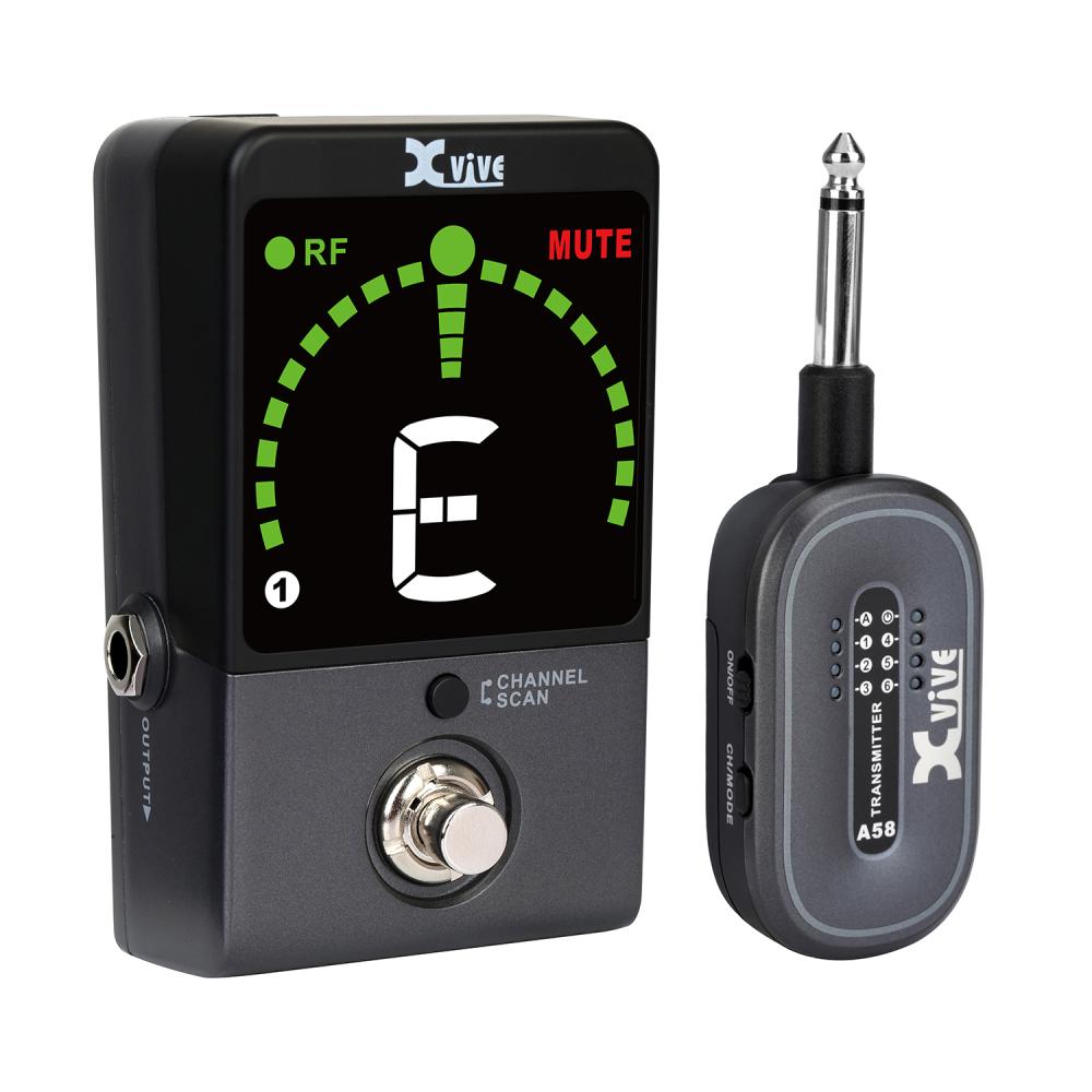 Xvive P58 - Sistema wireless per pedalboard tuner