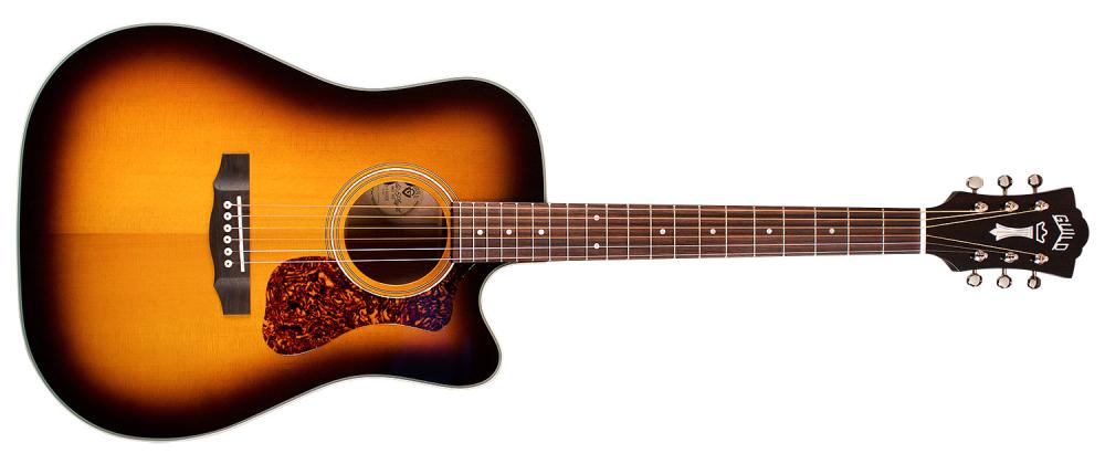 GUILD ITALIA D-140CE ATB ANTIQUE BURST