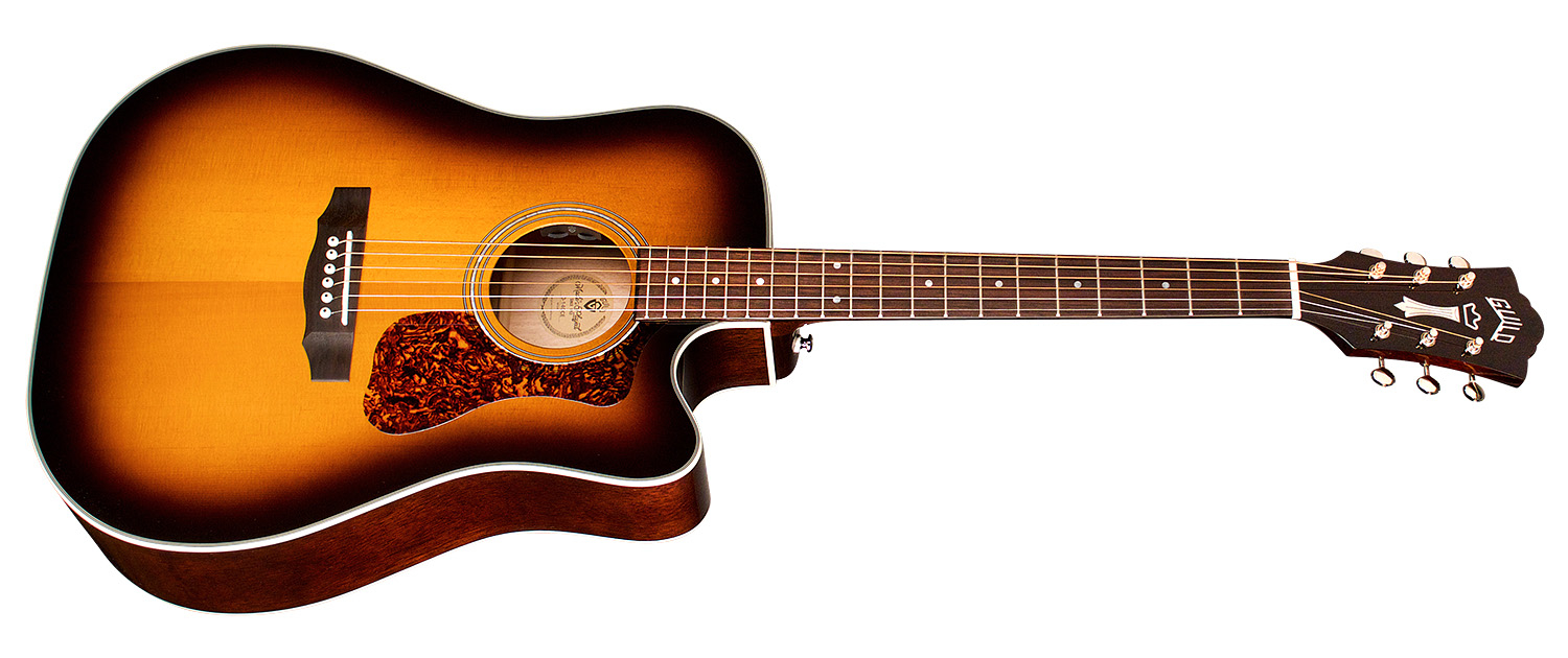 GUILD ITALIA D-140CE ATB ANTIQUE BURST