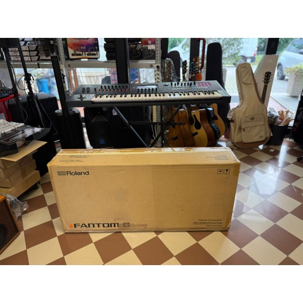 ROLAND Fantom 6 EX - SINTETIZZATORE 61 TASTI SEMI-PESATI