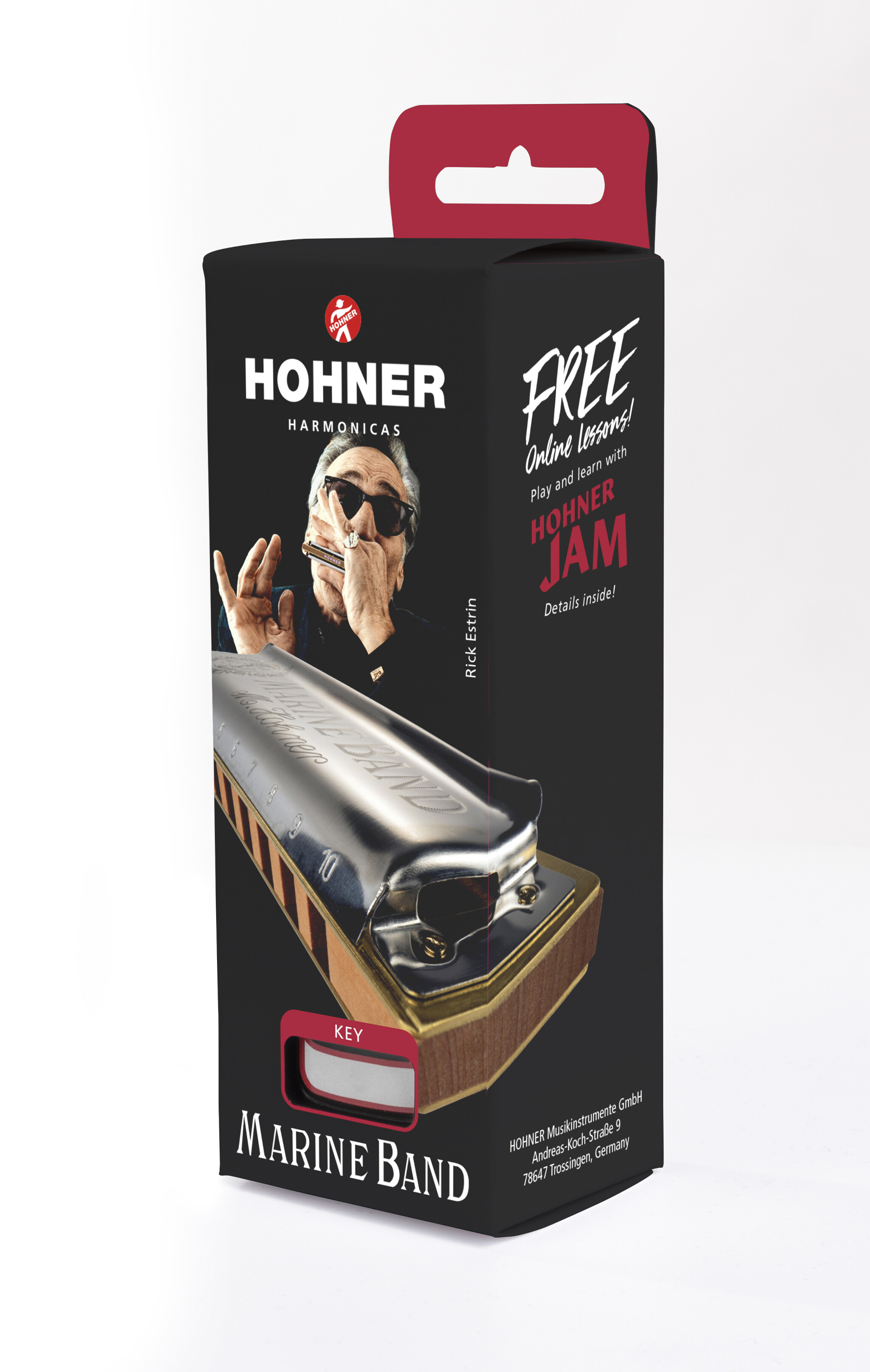 HOHNER MARINE BAND 1896 B MAJOR NEW