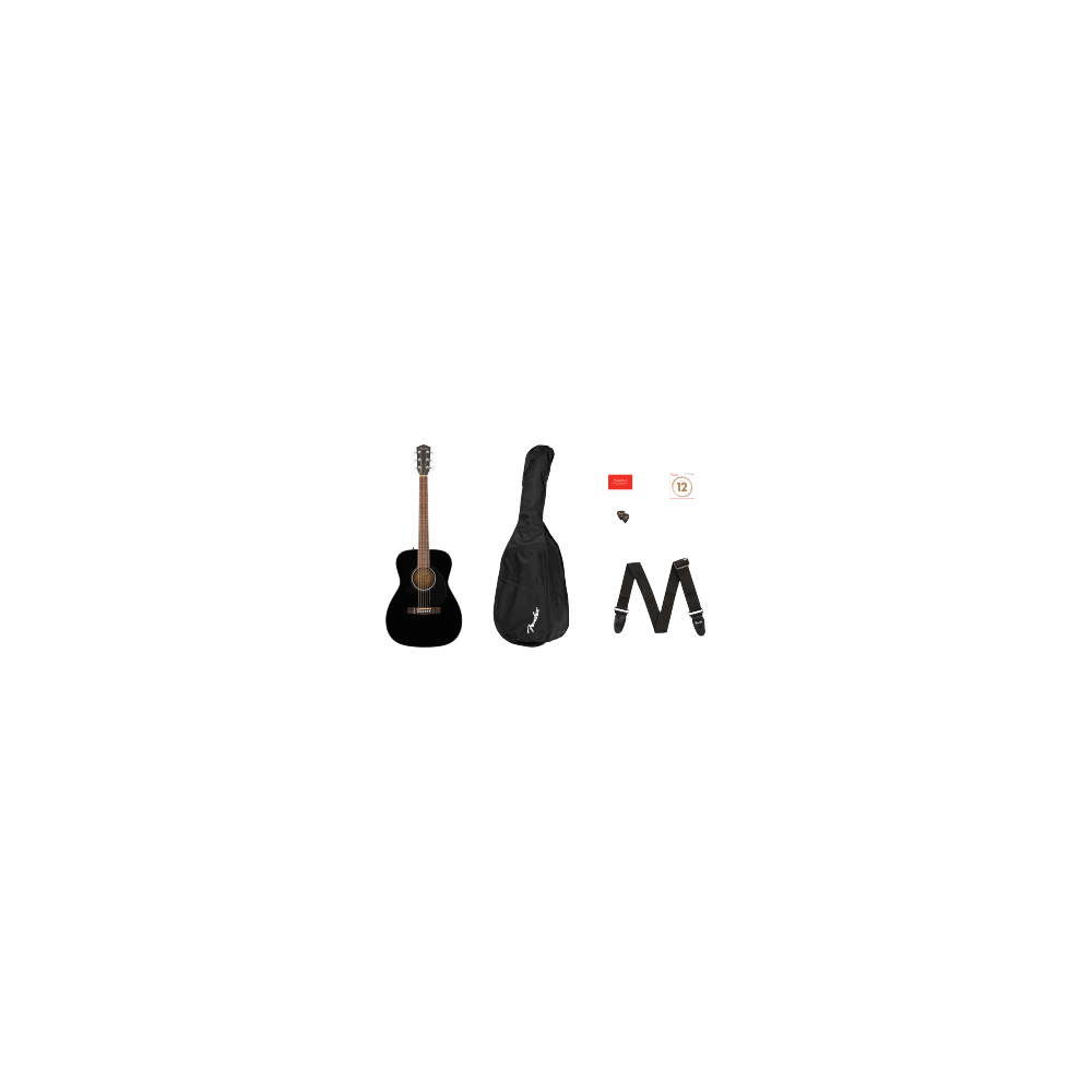 Fender CC-60S Concert Pack V2, Black