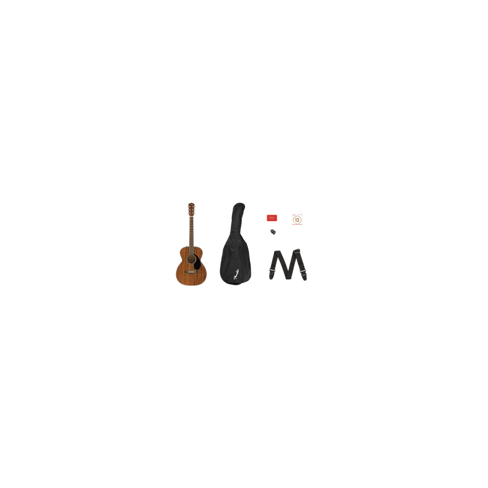 Fender CC-60S Concert Pack V2, All-Mahogany