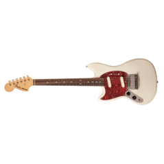 Fender Made in Japan Traditional '60s Mustang Limited Run Left Hand, Rosewood Fingerboard, Olympic White