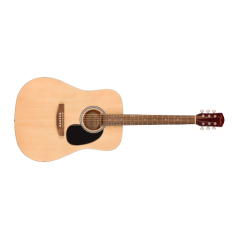 Fender FA-25 Dreadnought, Walnut Fingerboard, Black Pickguard, Natural