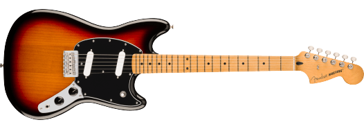 Fender Player II Mustang®, Maple Fingerboard, 3-Color Sunburst