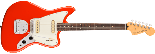 Fender Player II Jaguar®, Rosewood Fingerboard, Coral Red