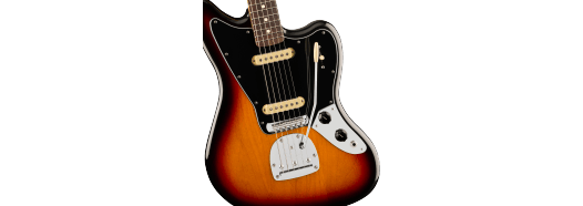 Fender Player II Jaguar®, Rosewood Fingerboard, 3 Color Sunburst