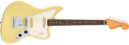 Fender Player II Jaguar®, Rosewood Fingerboard, Hialeah Yellow