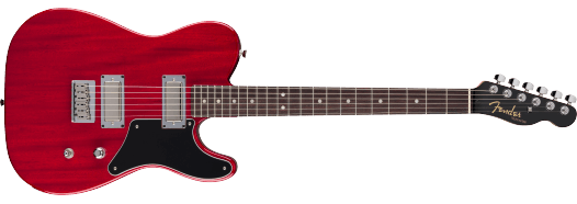 Fender American Professional II Cabronita Telecaster®, Rosewood Fingerboard, Crimson Transparent