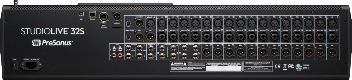 PreSonus StudioLiveÂ® Series III 32S Digital Console Mixer