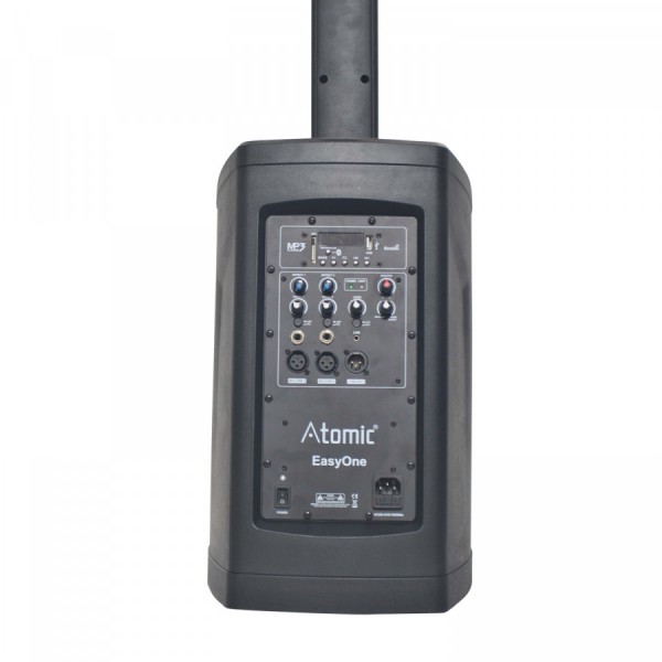 Sistema Audio a Colonna ATOMIC EasyOne 5 – 500W con Bluetooth, USB, SD e Mixer Integrato