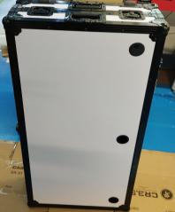 UDG GEAR U91072WH -ULTIMATE FLIGHT CASE PORTABLE Z-STYLE DJ TABLE WHITE PLUS (WHEELS)