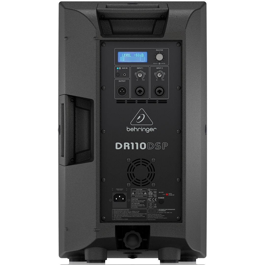 Behringer  DR110DSP CASSA ATTIVA 1000 WATT 10'' CON MIXER 2 CANALI DSP E BLUETOOTH