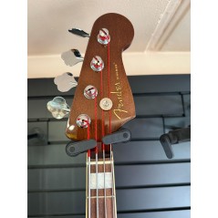 Fender Kingman Bass WN Shaded Edge Burst – Corde Lisce color argento, Esposto in Negozio