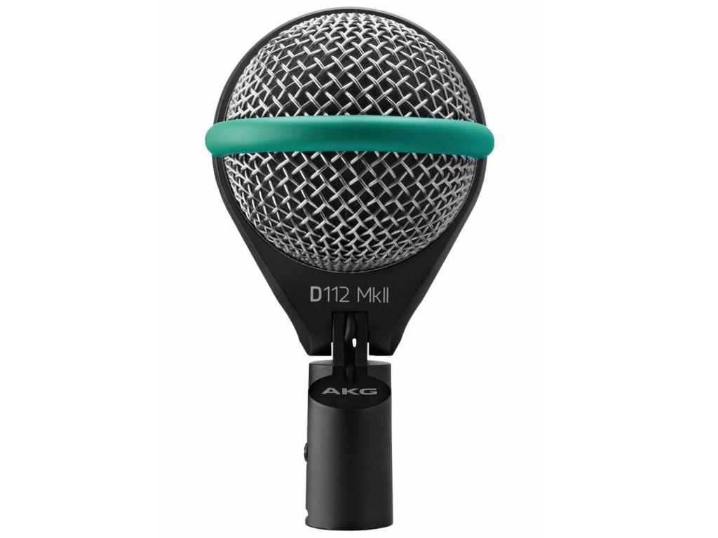 AKG ACOUSTIC AKG D112 MKII MICROFONO PER GRANCASSA DINAMICO CARDIOIDE PER TROMBONE BASSO CASSA MIGLIORE SCELTA