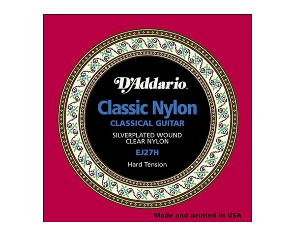 D'ADDARIO EJ27H CORDE CHITARRA CLASSICA HARD TENSION