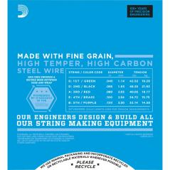 D'ADDARIO D' ADDARIO EXL170-5 CORDE PER BASSO 5 CR