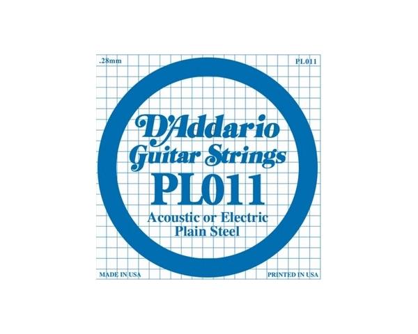 D'ADDARIO PL011 CORDA SINGOLA PER CHITARRA ACUSTICA/ELETTRICA