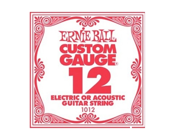 ERNIE BALL ERNIEBALL CUSTOM GAUGE 12 CORDA SFUSA PER CHITARRA ACUSTICA/ELETTRICA