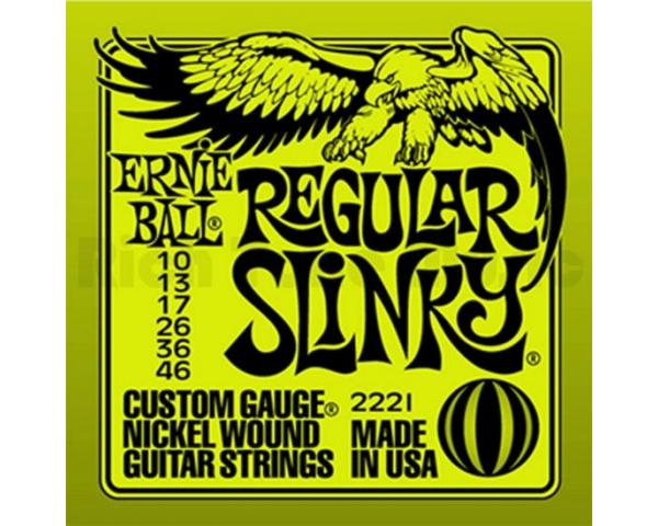 ERNIE BALL REGULAR SLINKY 2221 MUTA CHITARRA ELETTRICA 10-46