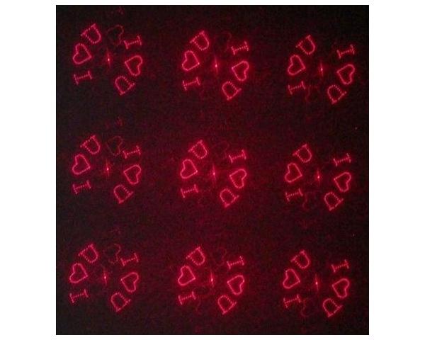 GHOST MINI FIRE GOBO LASER ROSSO 100mW + VERDE 50mW + TREPPIEDE + STAFFA A PARETE + ALIMENTATORE