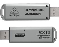 Behringer  ULM202-USB ULTRALINK DOPPIO MICROFONO PALMARE A MANO 2.4 GHZ + PRATICO RICEVITORE USB X MIXER XENYX Q/QX/CASSE WIRELE