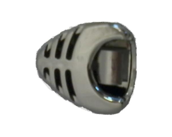 Extreme  PH2 PORTA PLETTRI ADESIVO PER CHITARRA IN PLASTICA COLORE SILVER