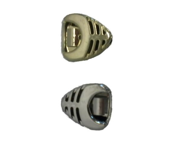 Extreme  PH2 PORTA PLETTRI ADESIVO PER CHITARRA IN PLASTICA COLORE SILVER