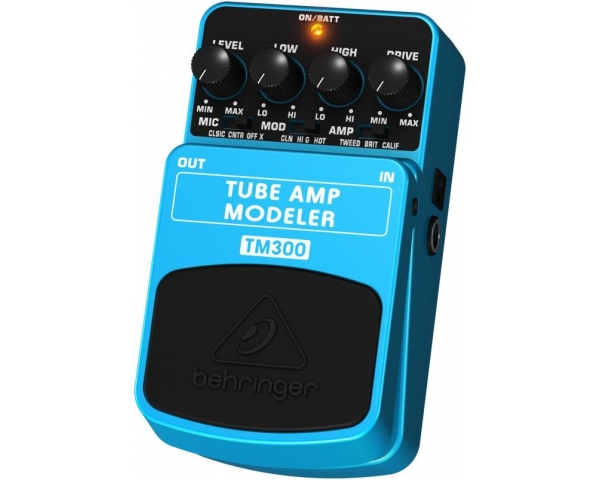 Behringer  TM300 TUBE AMP MODELER PEDALE EFFETTO SIMULATORE AMPLIFICATORI VALVOLARI