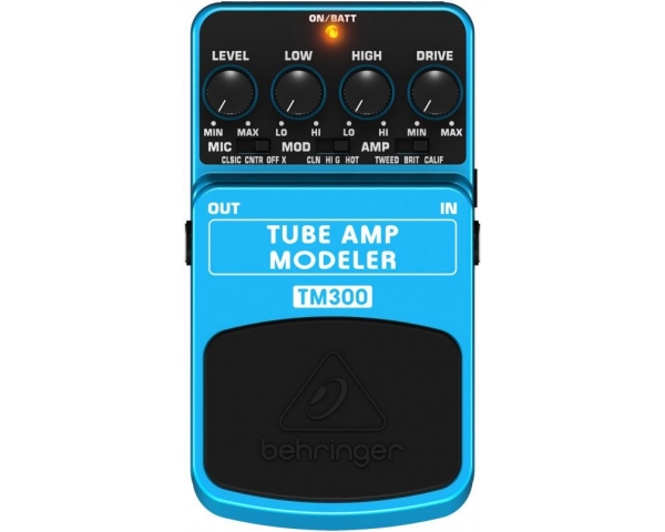 Behringer  TM300 TUBE AMP MODELER PEDALE EFFETTO SIMULATORE AMPLIFICATORI VALVOLARI
