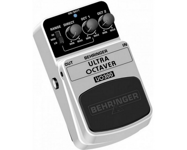 Behringer  UO300 ULTRA OCTAVER PEDALE EFFETTO PER CHITARRA 3 MODE DIRETTO / OTTAVA 1 / OCTAVE 2