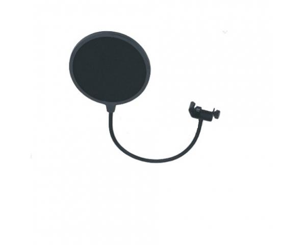 Extreme  PF1000 POP FILTER FILTRO ANTIPOP KILLER PER MICROFONI DA STUDIO CON SNODO DOPPIA TELA PER ASTA MICROFONICA