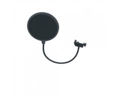 Extreme  PF1000 POP FILTER FILTRO ANTIPOP KILLER PER MICROFONI DA STUDIO CON SNODO DOPPIA TELA PER ASTA MICROFONICA