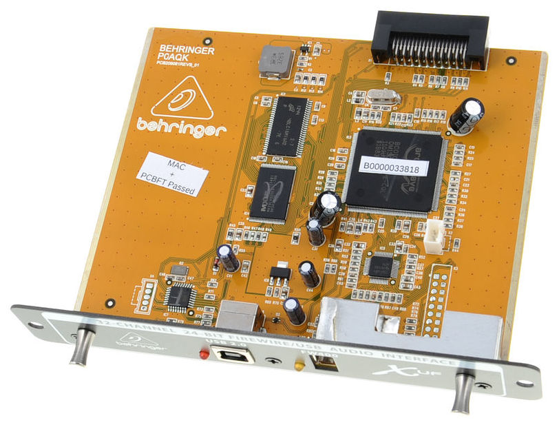 Behringer  X-UF INTERFACCIA AUDIO 24 BIT USB 2.0 E FIREWIRE 400 PER MIXER DIGITALE X32