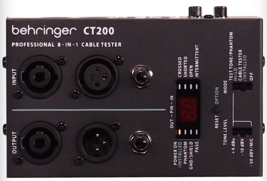 Behringer CT200 - testacavi