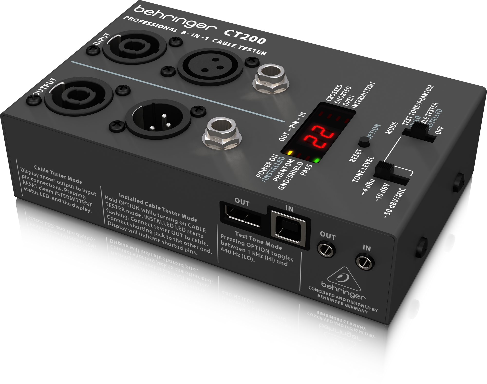 Behringer CT200 - testacavi