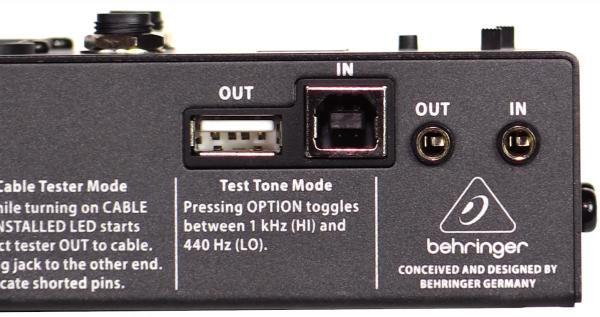Behringer CT200 - testacavi