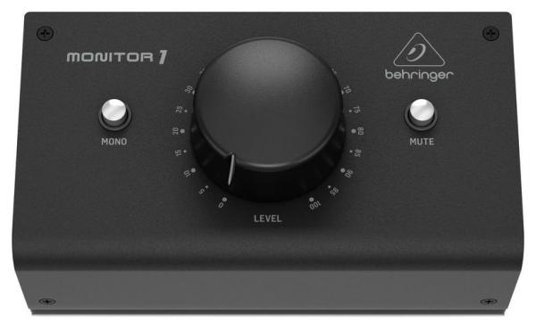 Behringer MONITOR1 CONTROLLER VOLUME PASSIVO PER MONITOR DA STUDIO COLORE NERO