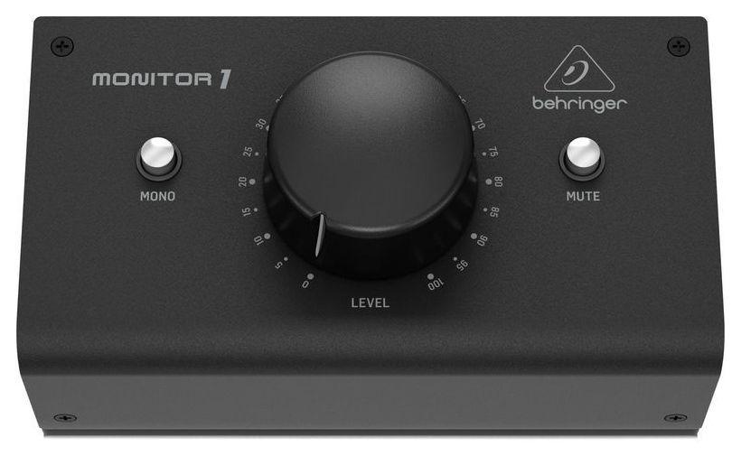 Behringer MONITOR1 CONTROLLER VOLUME PASSIVO PER MONITOR DA STUDIO COLORE NERO