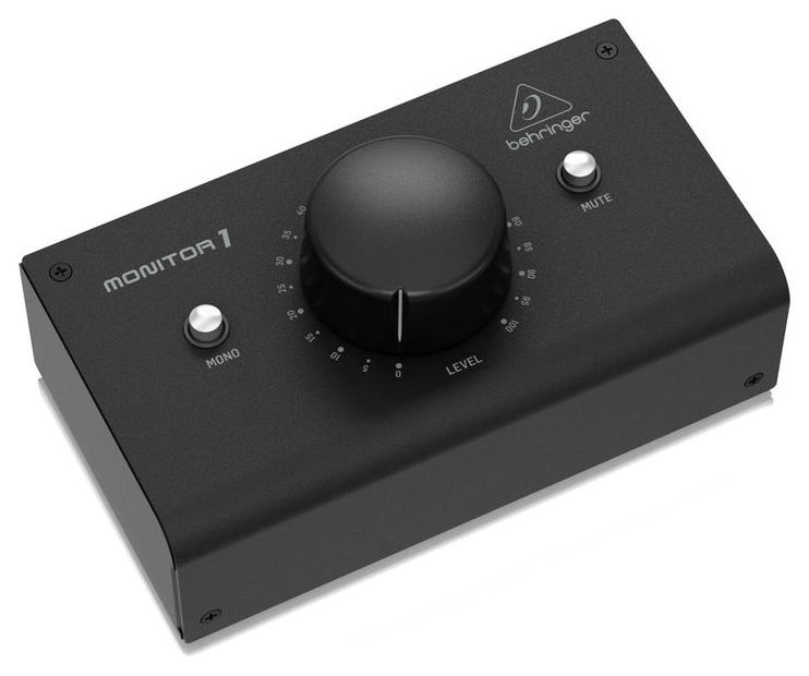 Behringer  MONITOR1 CONTROLLER VOLUME PASSIVO PER MONITOR DA STUDIO COLORE NERO