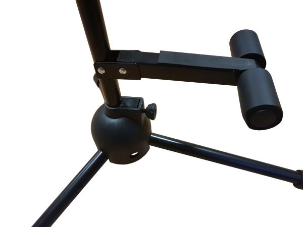Extreme  GS021 SUPPORTO DA TERRA PER CHITARRA CON MECCANISMO AUTOBLOCCANTE ONE HAND IN NYLON E ALLUMINIO