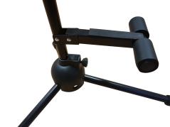 Extreme  GS021 SUPPORTO DA TERRA PER CHITARRA CON MECCANISMO AUTOBLOCCANTE ONE HAND IN NYLON E ALLUMINIO