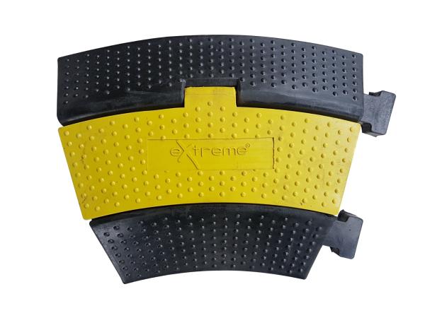 Extreme  CC2230 PRO PEDANA PASSACAVO CARRABILE CURVA DA 30Â° 2 CANALI DA 30mm CARICO 20 TONNELLATE LARGA 50mm