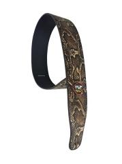 Extreme  S109-A TRACOLLA REGOLABILE PER CHITARRA E BASSO DECORAZIONE PITONATO MACULATO