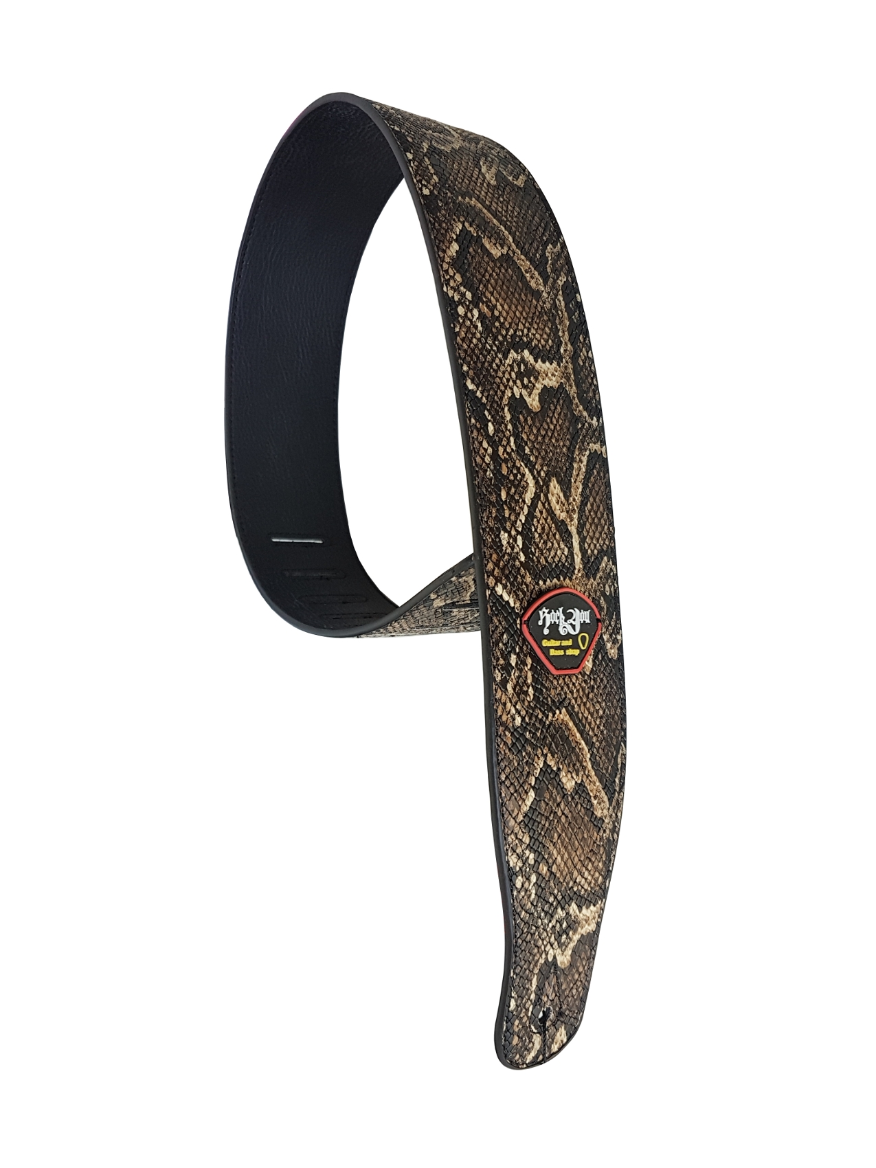 Extreme  S109-A TRACOLLA REGOLABILE PER CHITARRA E BASSO DECORAZIONE PITONATO MACULATO