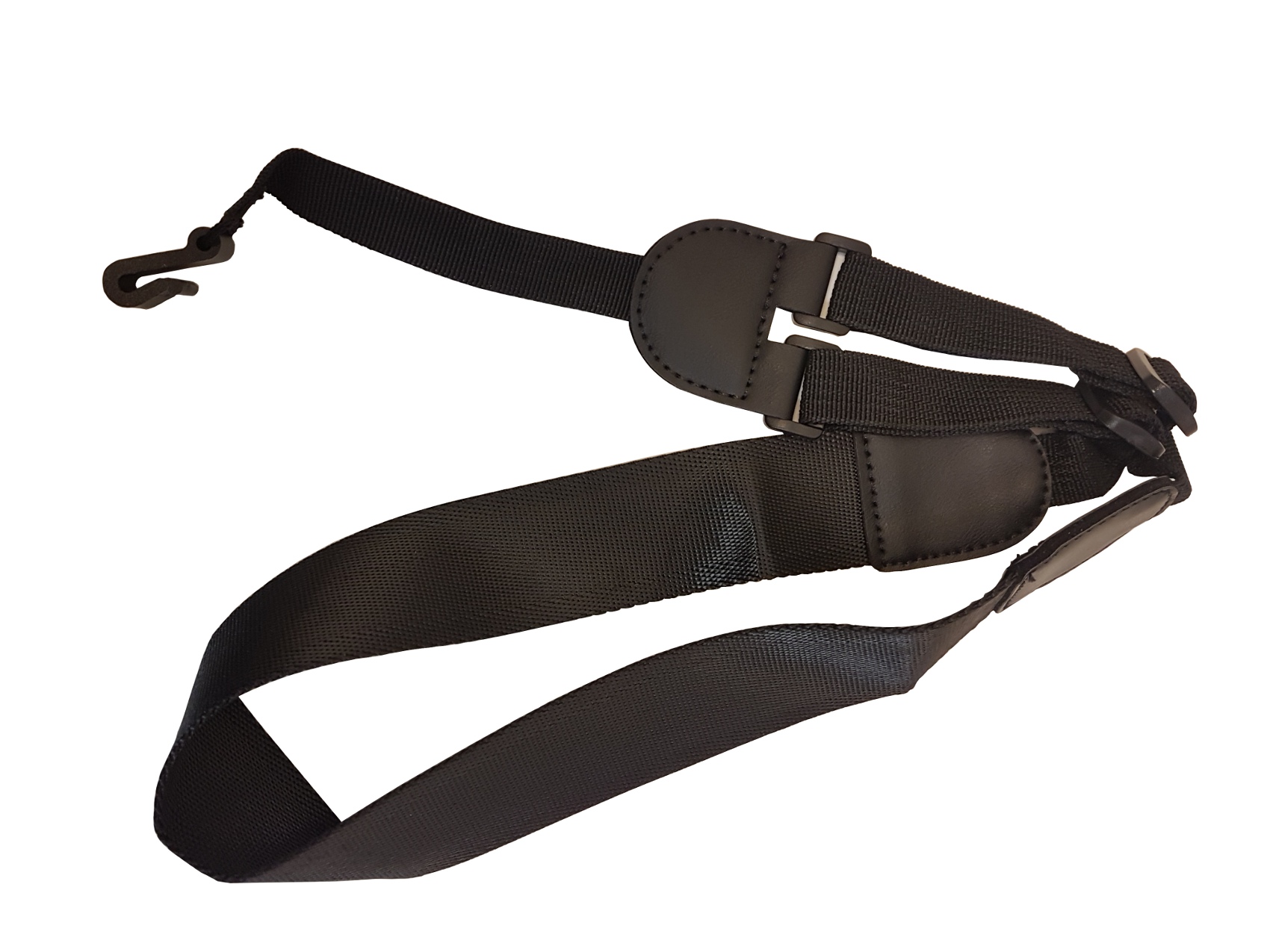 Extreme  S-001 BK BLACK TRACOLLA SEMPLICE REGOLABILE PER CHITARRA COLORE NERO