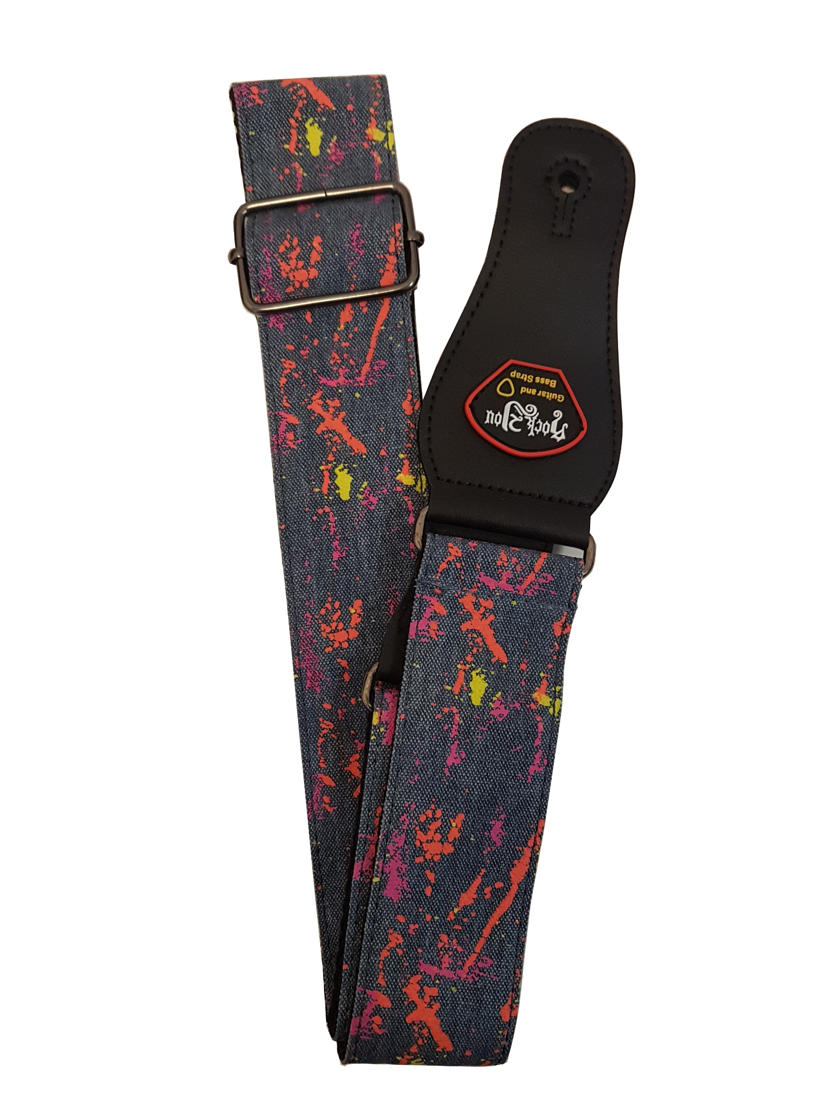 Extreme  S-1101 GE TRACOLLA REGOLABILE PER CHITARRA E BASSO CON DECORAZIONE COLORE GRIGIO