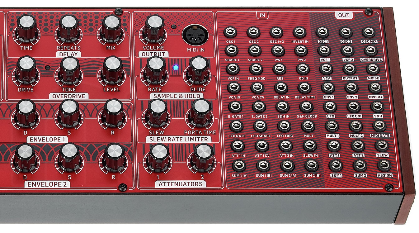 Behringer  NEUTRON SINTETIZZATORE ANALOGICO PARAFONICO MODULARE DESKTOP DOPPIO VCO 3340
