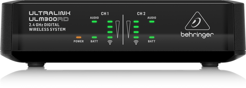 Behringer  ULM302 MIC DOPPIO RADIOMICROFONO PALMARE WIRELESS DIGITALE 2,4 GHz